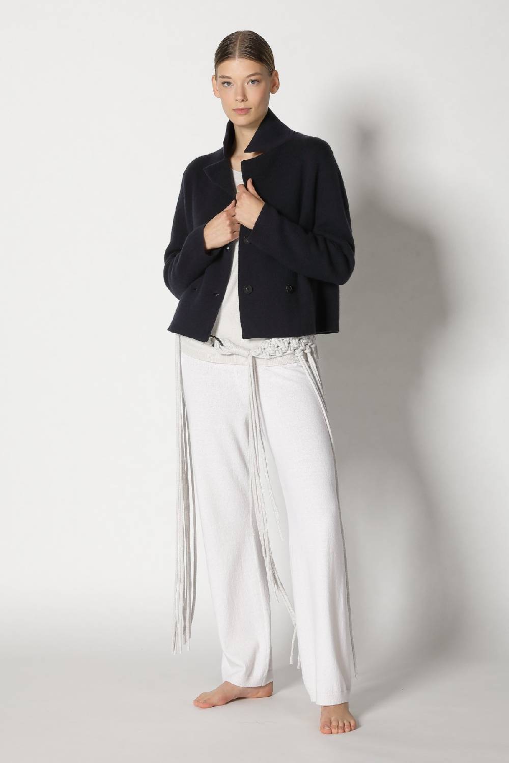 Sminfinity chilly cropped jacket + chilly jumper + chilly pants + hang loose ring belt Neuheiten