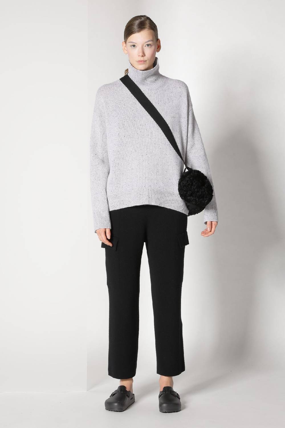 Sminfinity tweed turtle jumper + chilly cargo pants VIP-Rabatte
