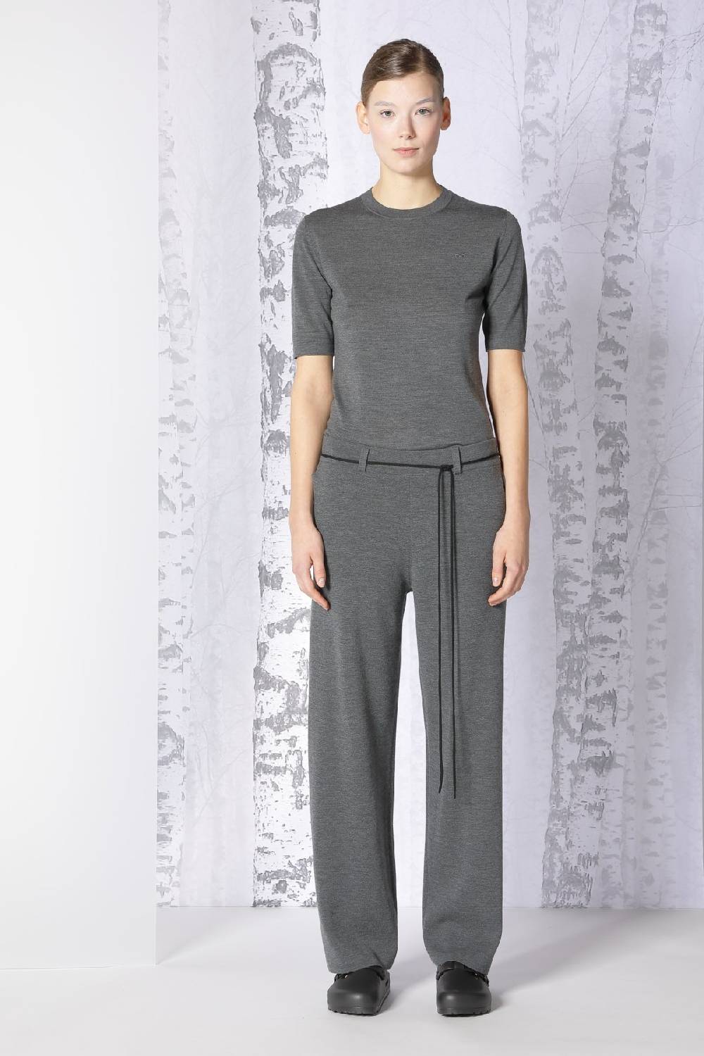 Sminfinity extrafine fitted T + milano palazzo pants Bis zu 65% Rabatt