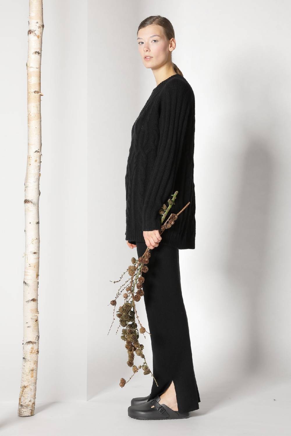 Sminfinity pure POETREE long cable jumper +  pure slitted pants zollfrei