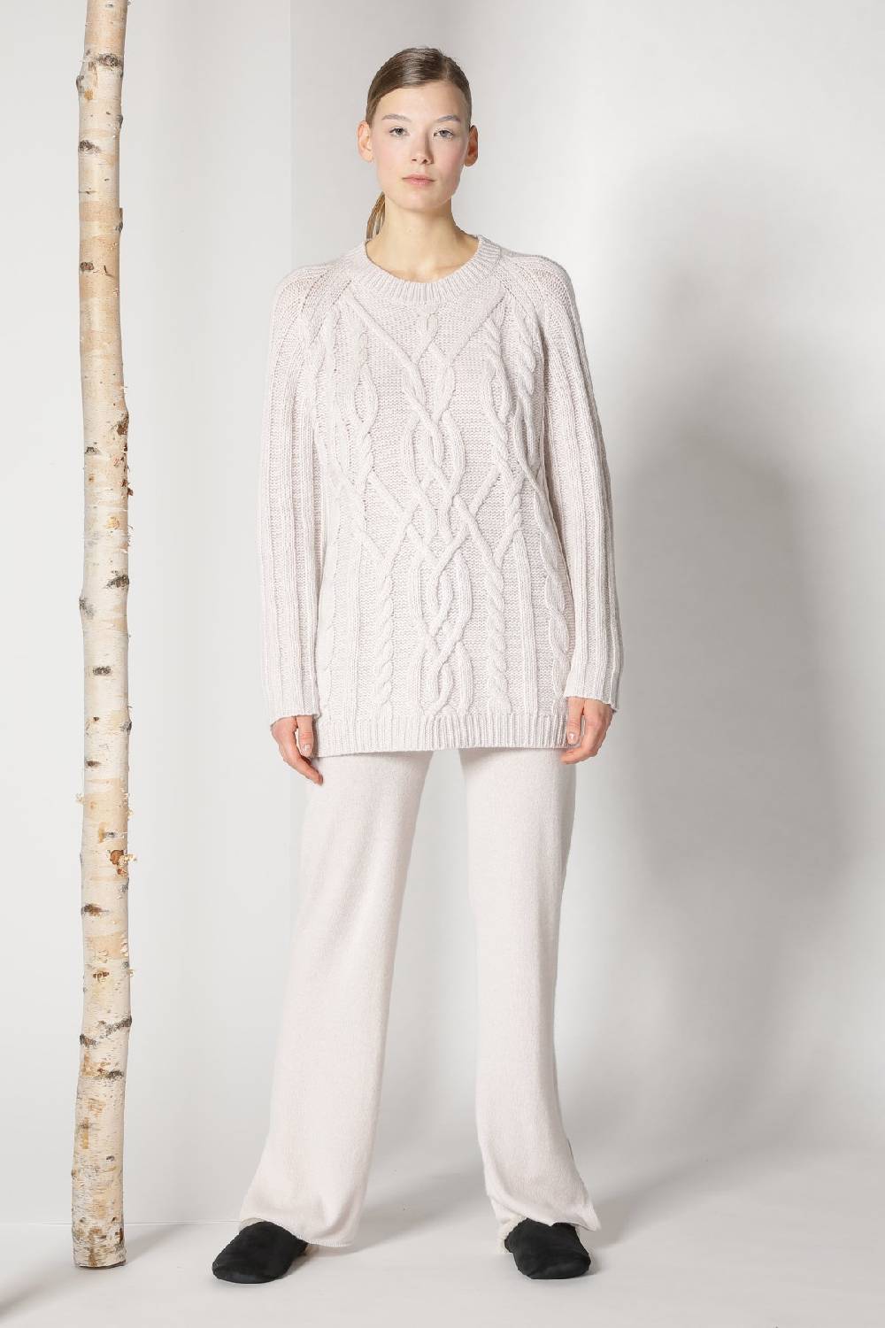 Sminfinity pure POETREE long cable jumper +  pure slitted pants zollfrei