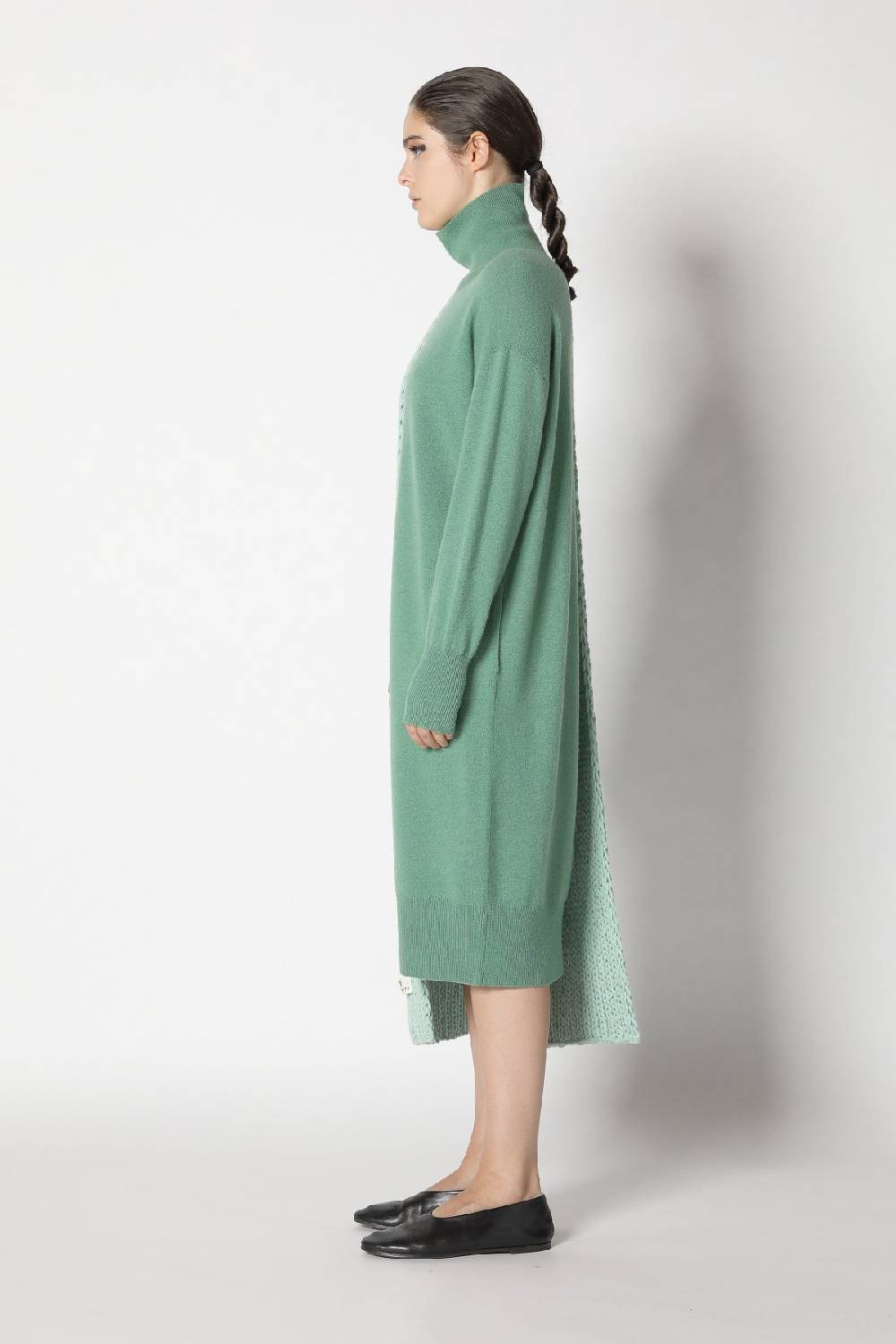 Sminfinity infinite turtle dress + loosely 1x1 rib scarf Fabrik Onlineshop