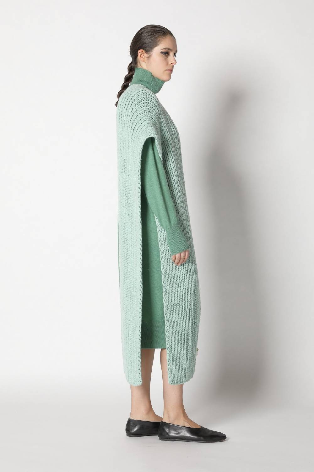 Sminfinity infinite turtle dress + loosely 1x1 rib scarf Fabrik Onlineshop