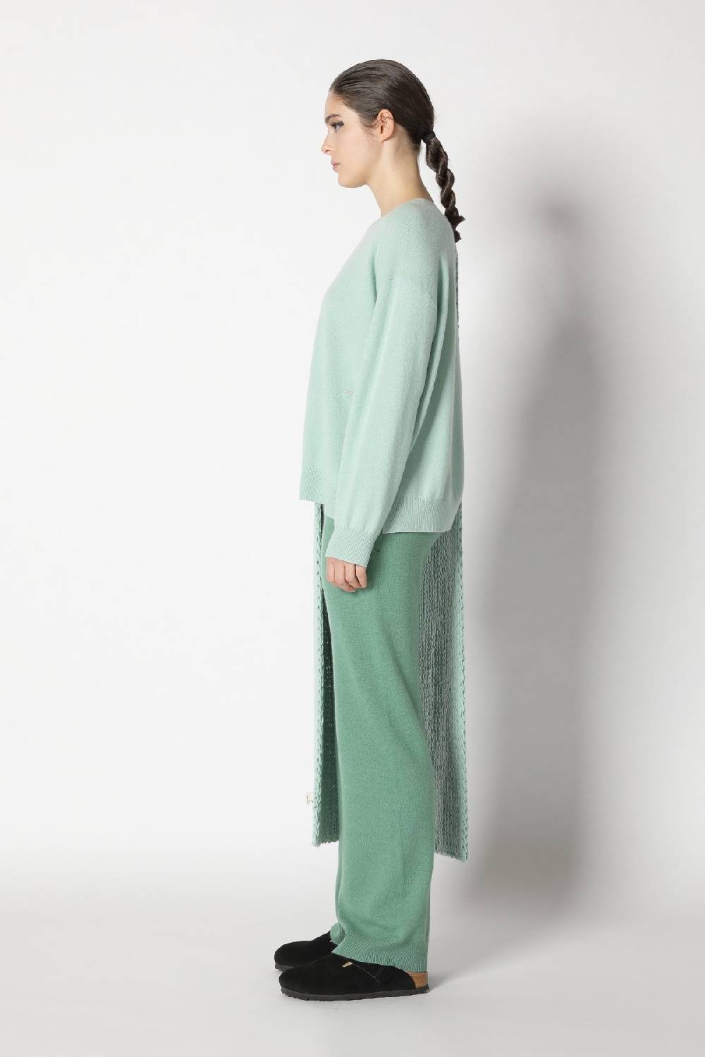 Sminfinity infinite crew jumper + infinite palazzo pants + loosely 1x1 rib scarf Sonderangebot