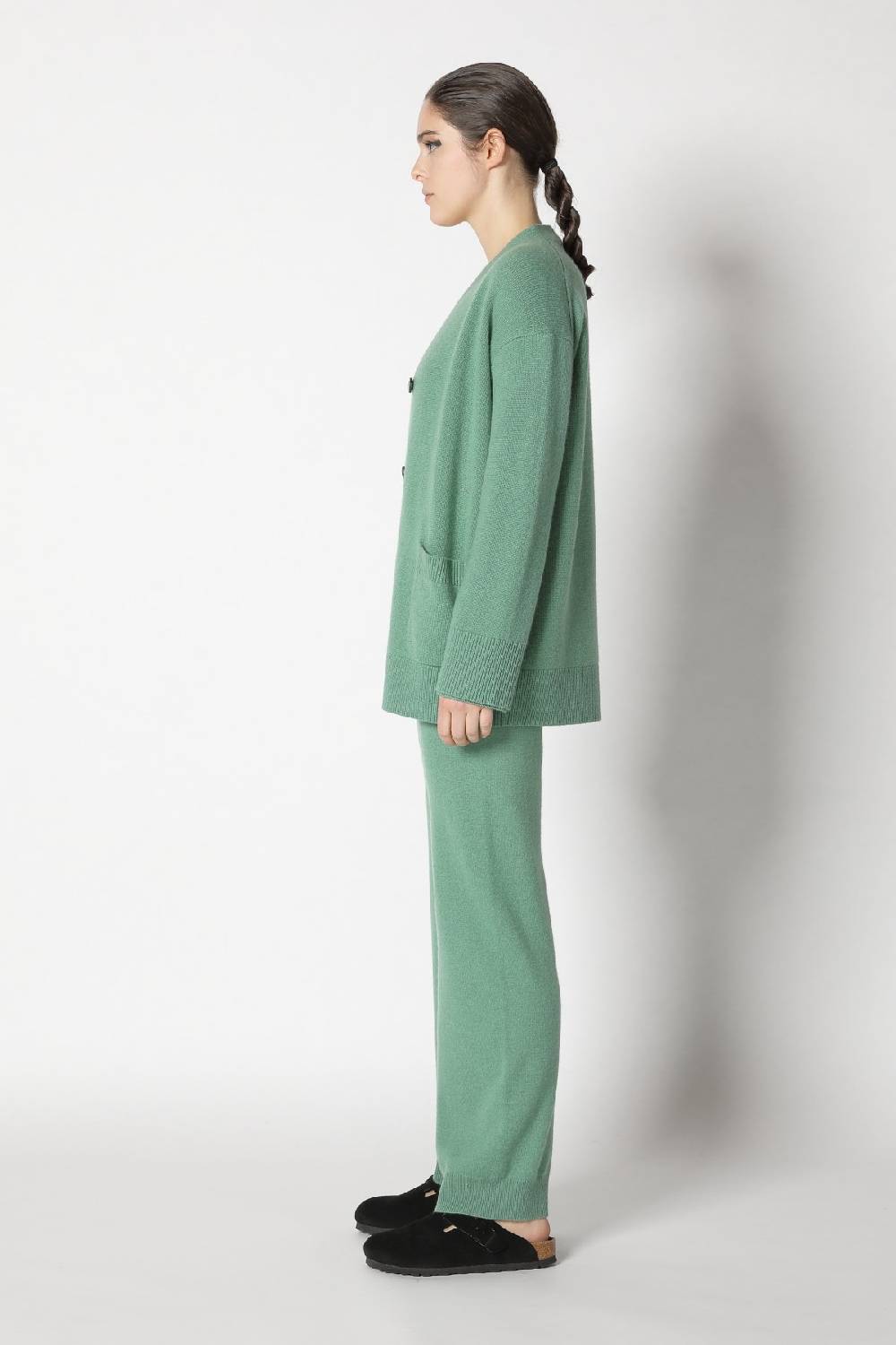 Sminfinity pure long cardy + pure V neck + infinte palazzo pants Rabatt
