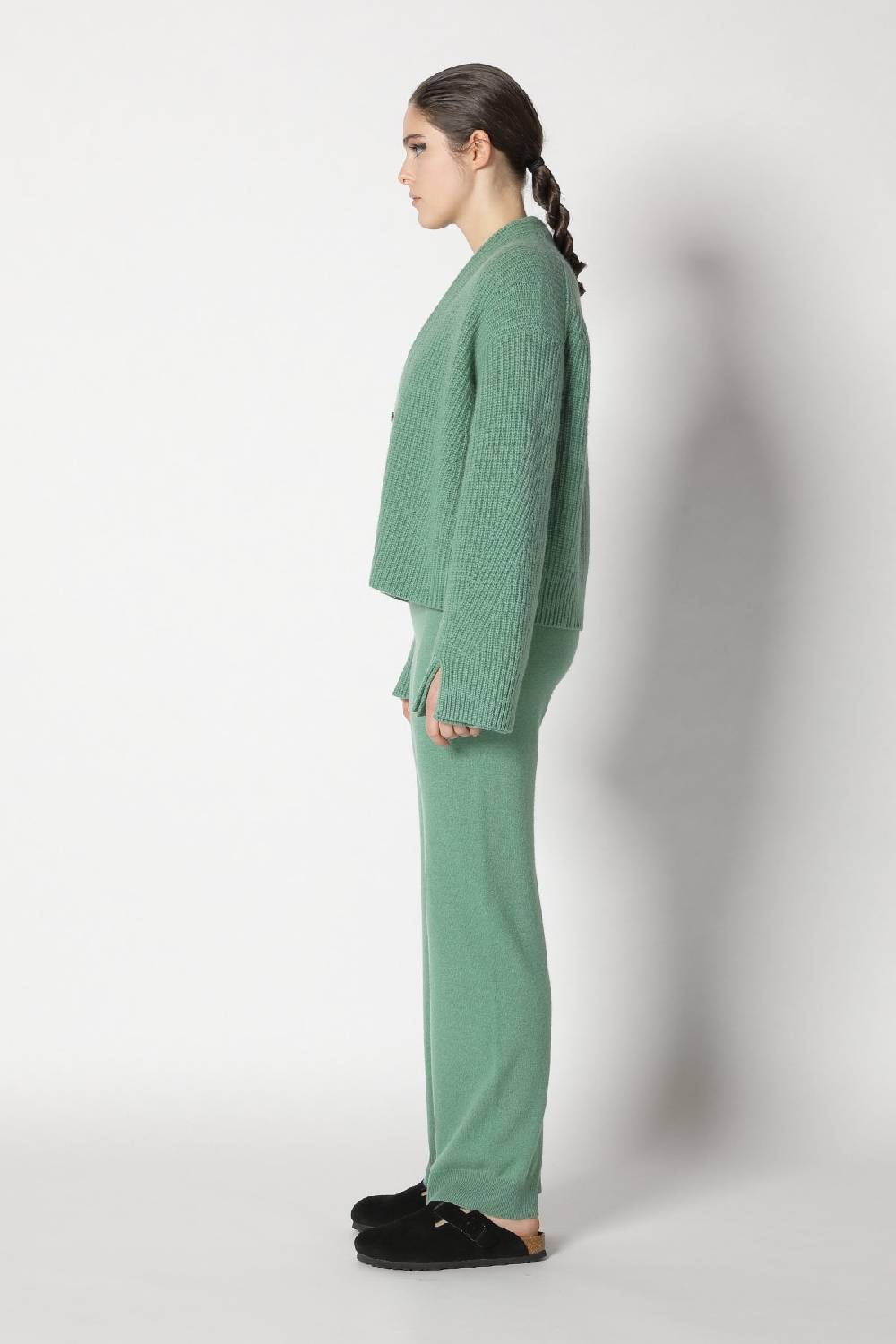 Sminfinity icon rib cardigan + icon rib crewneck + infinite palazzo pants Günstig kaufen