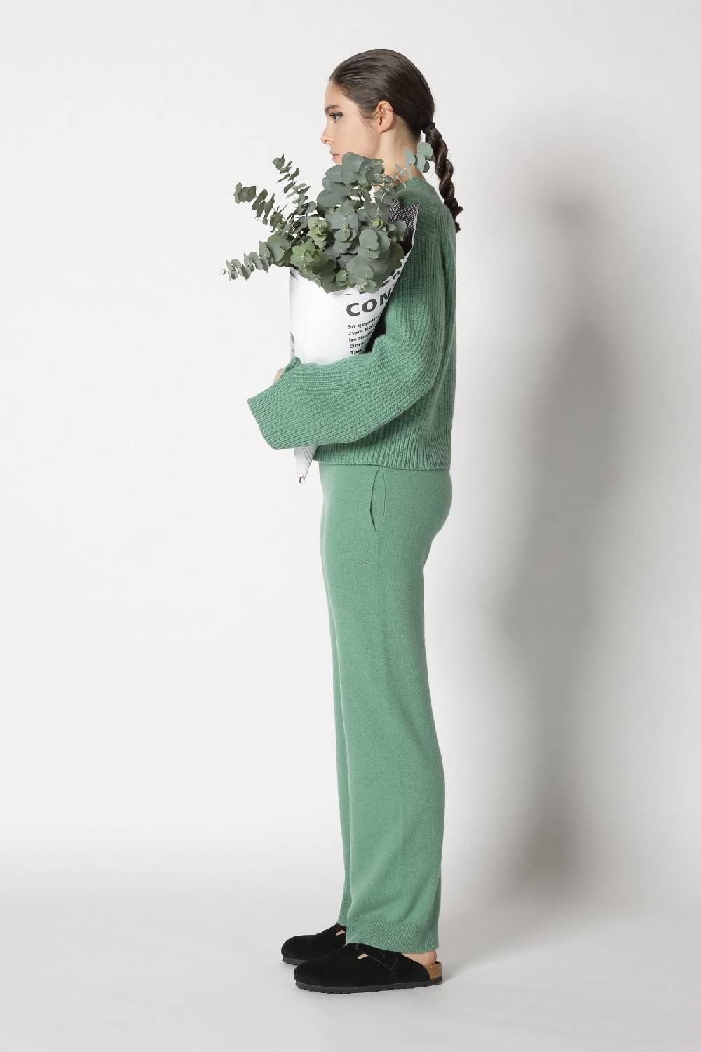 Sminfinity icon rib crew neck + infinite palazzo pants Versandkostenfrei