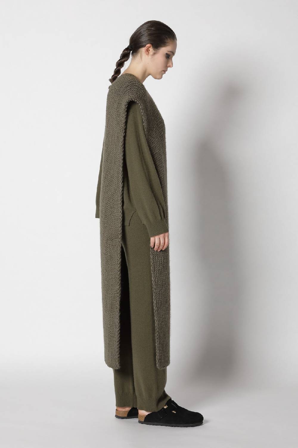 Sminfinity infinite crew jumper + infinite palazzo pants + chunky 1x1 rib scarf Exklusivangebot