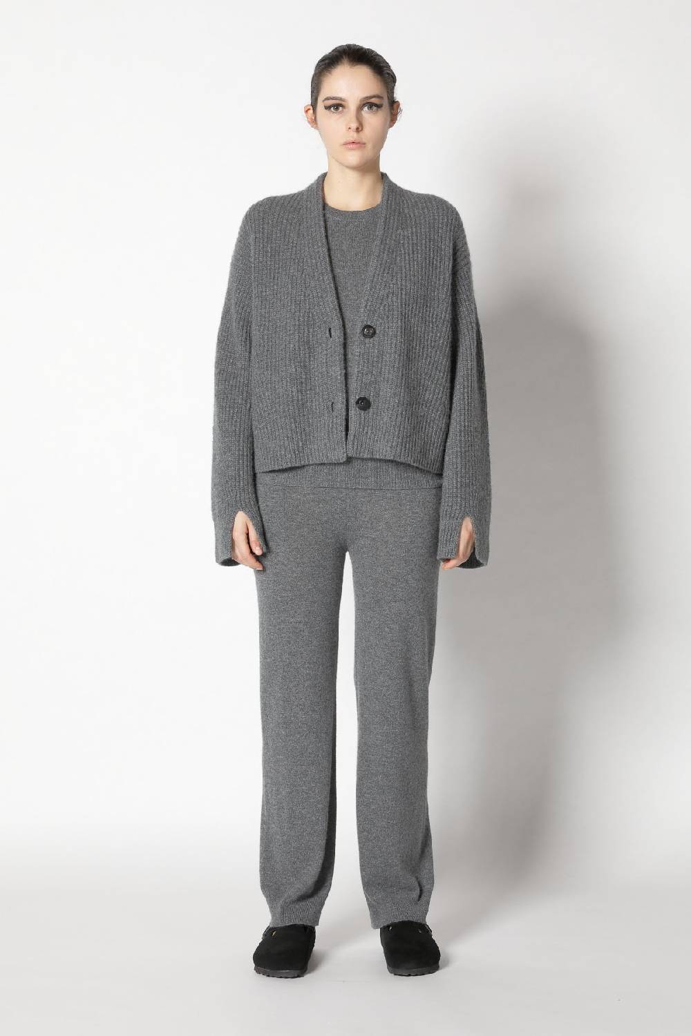 Sminfinity icon rib cardigan + infinite palazzo pants Vatertagsangebot