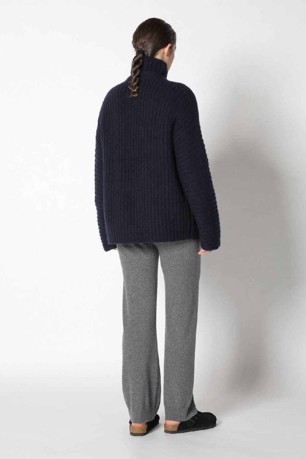Sminfinity fluffy rib jacket + fluffy rib turtle + infinite palazzo pants Blitzangebot