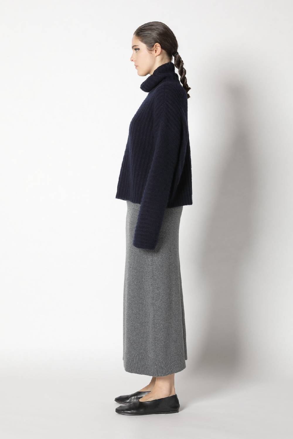 Sminfinity fluffy rib turtle + pure A skirt Große Rabatte