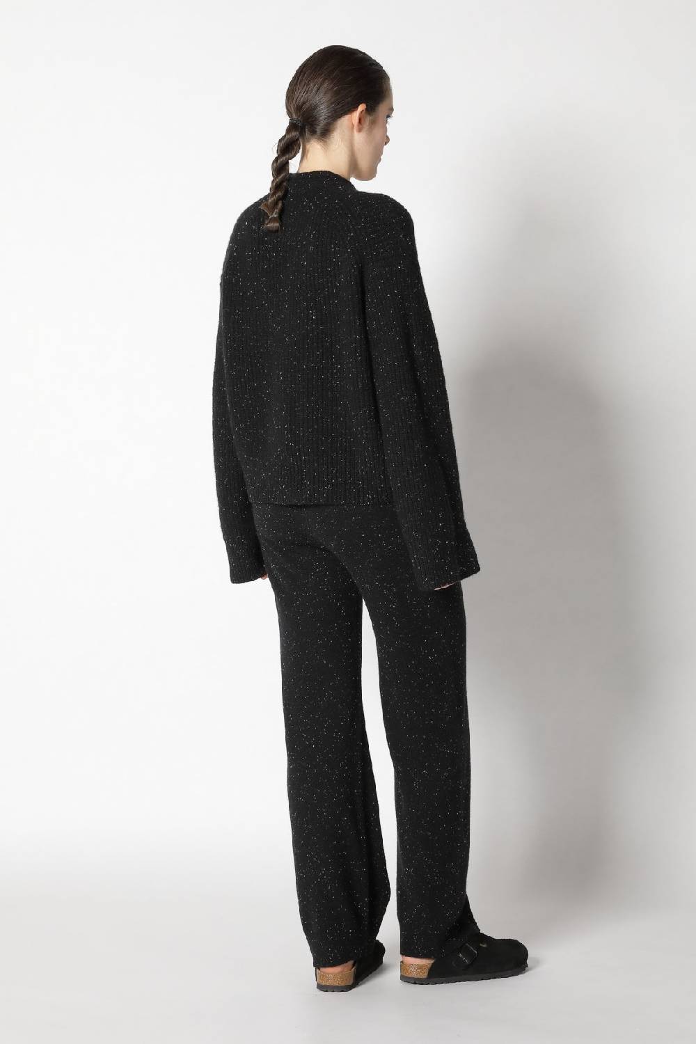 Sminfinity icon rib cardigan + infinite palazzo pants Neueste Stile