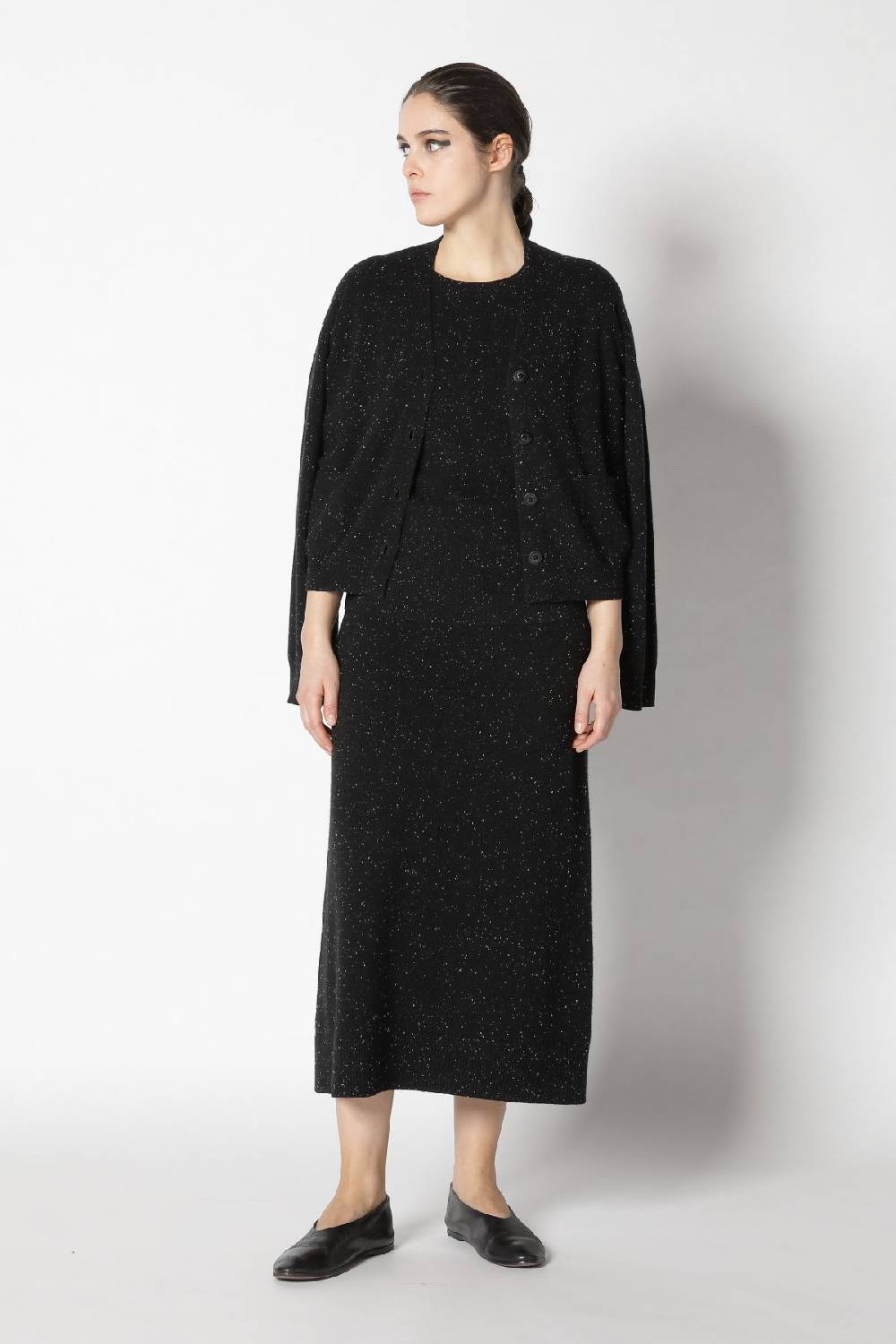 Sminfinity infinite cropped cardy + infinite crew T + infinite palazzo pants Letzter Tag