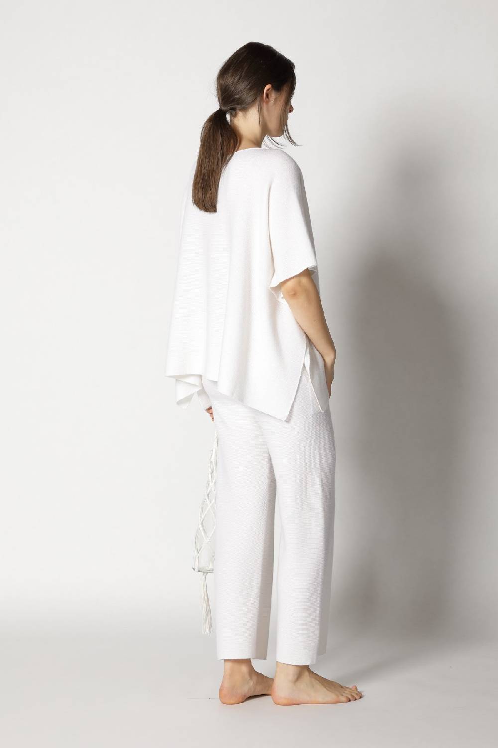 Sminfinity garter cape top + garter cropped pants Im Verkauf