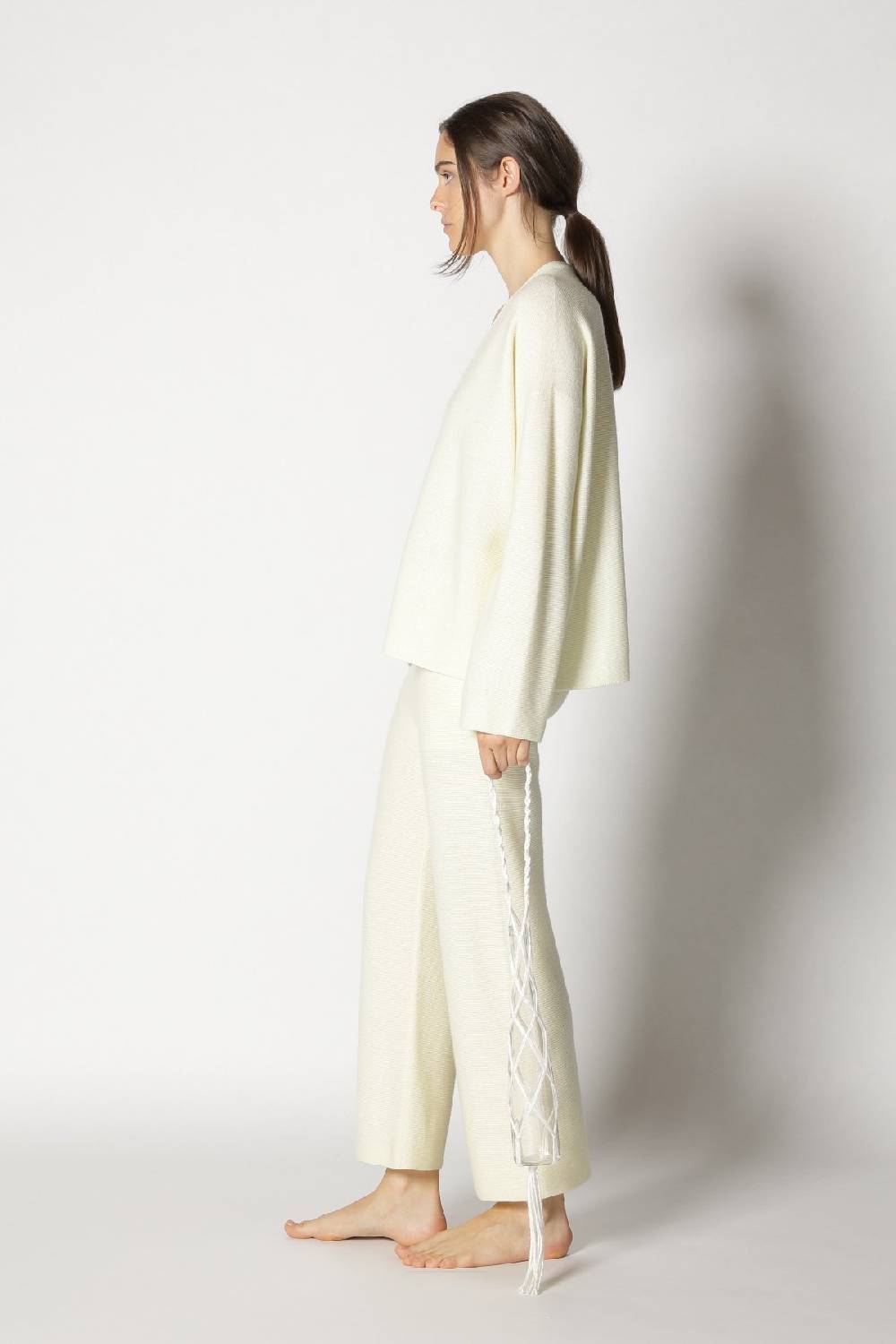 Sminfinity garter V neck + garter cropped pants Angebote