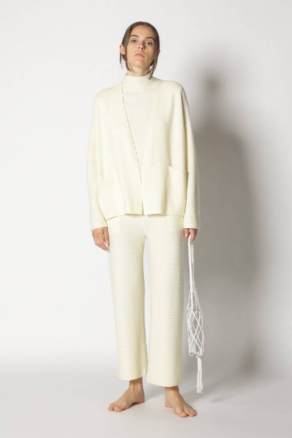 Sminfinity garter jacket + garter top + garter cropped pants Hotsell