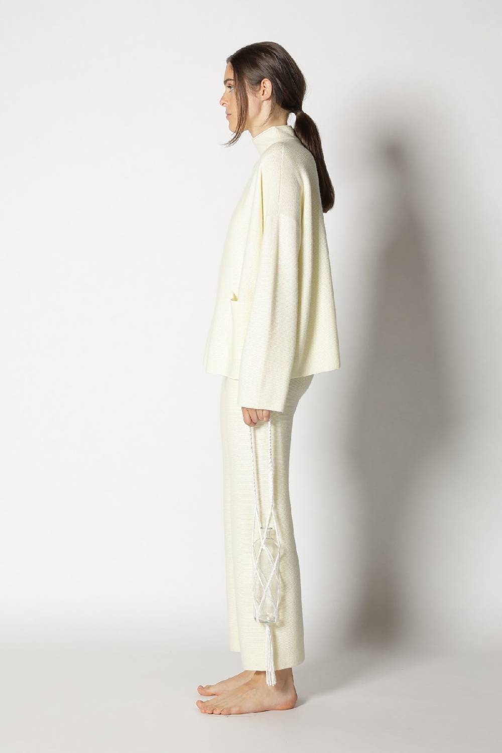 Sminfinity garter jacket + garter top + garter cropped pants Hotsell