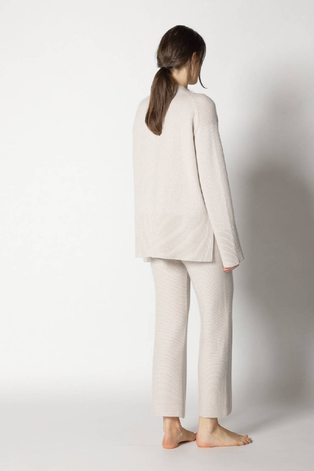 Sminfinity slouchy cardigan + garter cropped pants Kostenloser Versand