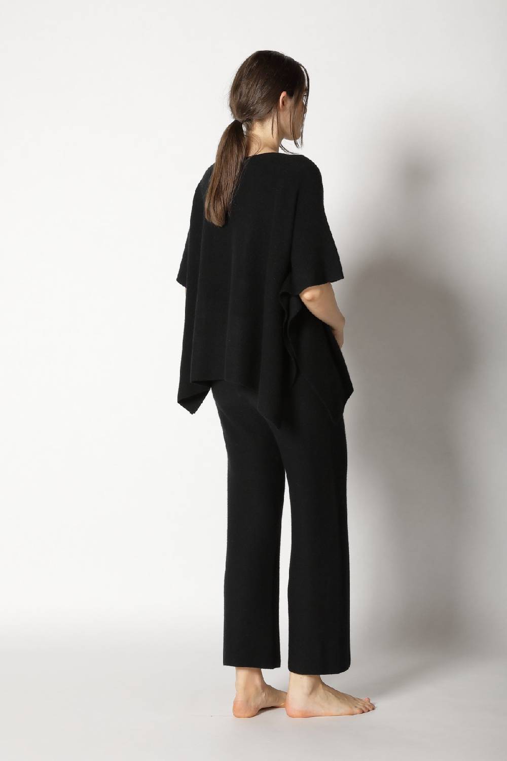 Sminfinity garter cape top + garter cropped pants Online Shopping