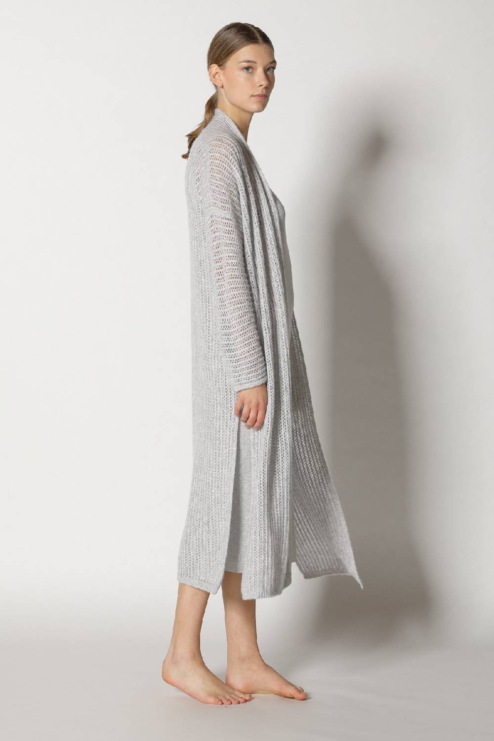 Sminfinity blurry airy coat + comfy maxi tank dress Black Friday