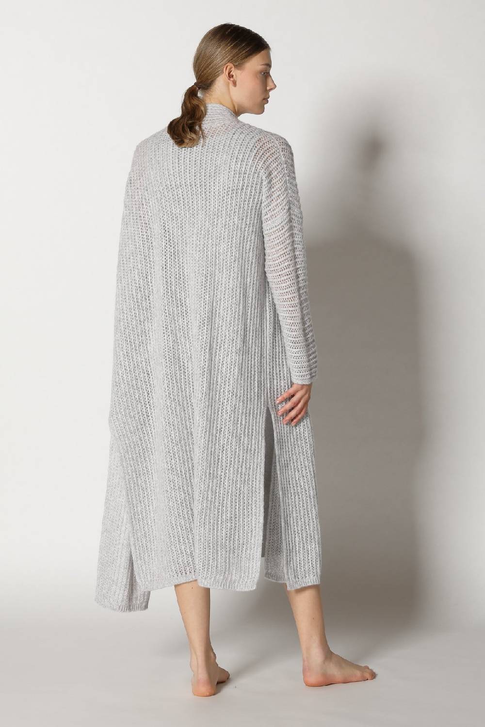 Sminfinity blurry airy coat + comfy maxi tank dress Black Friday
