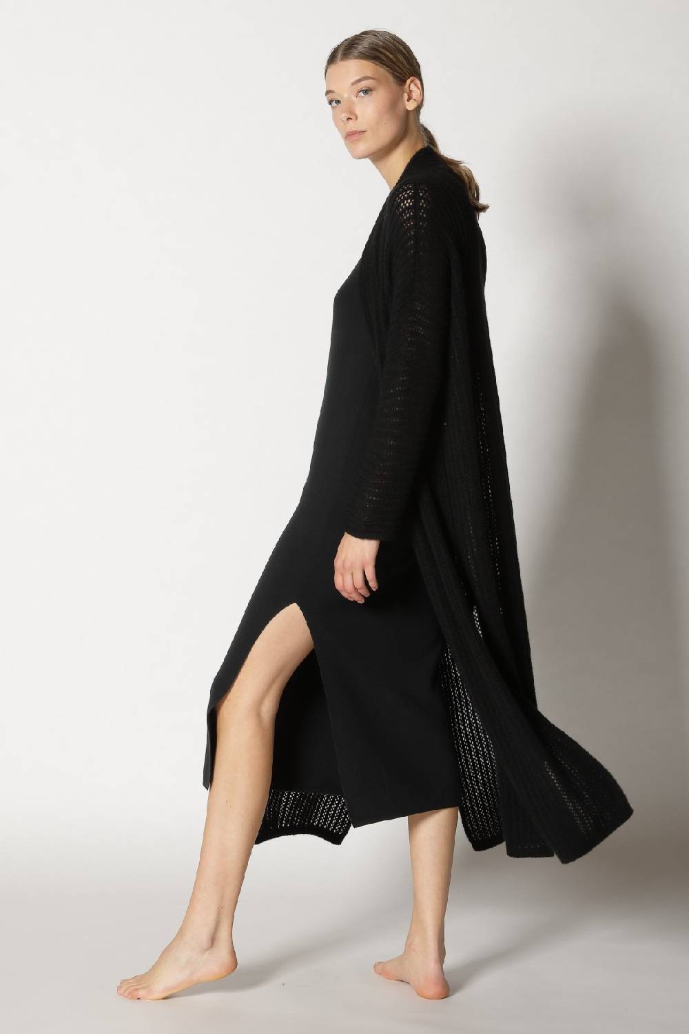 Sminfinity comfy maxi tank dress + blurry airy coat Top Angebot