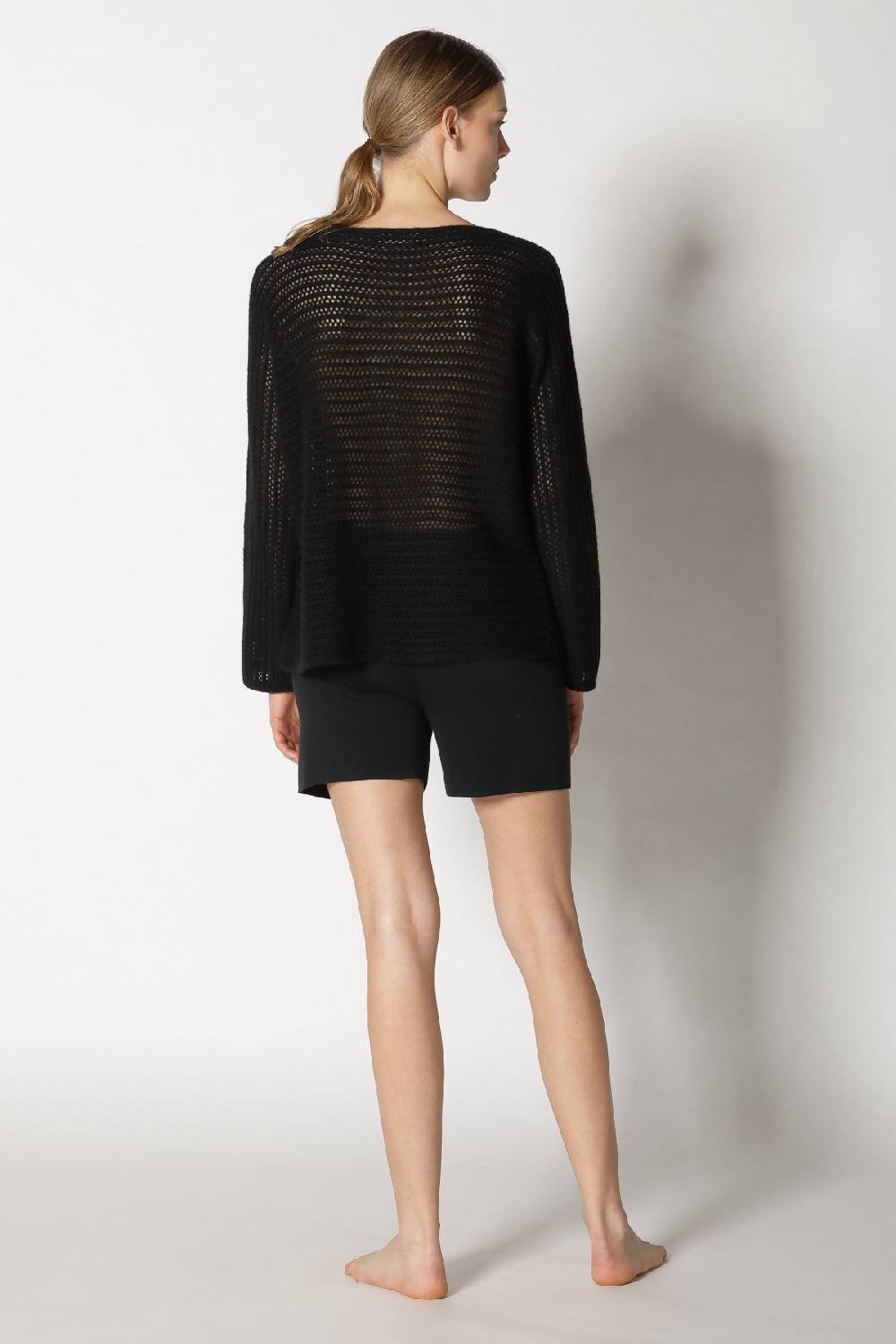 Sminfinity blurry airy boatneck + comfy shorts Neueste Mode