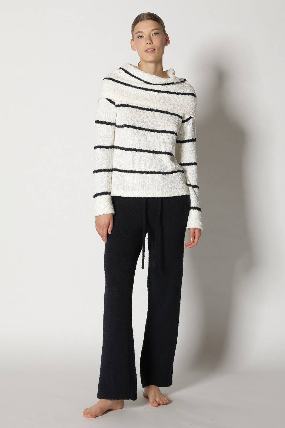Sminfinity terry tropic stripe drape jumper + terry tropic pants Tägliche Deals