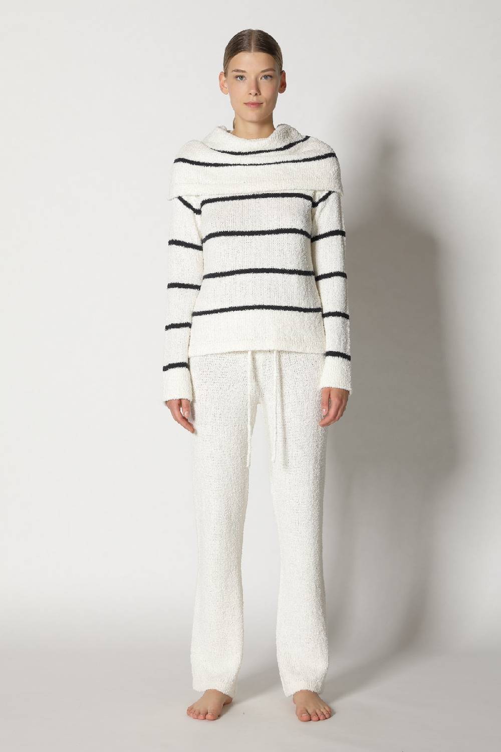 Sminfinity terry tropic stripe drape jumper + terry tropic pants Tägliche Deals