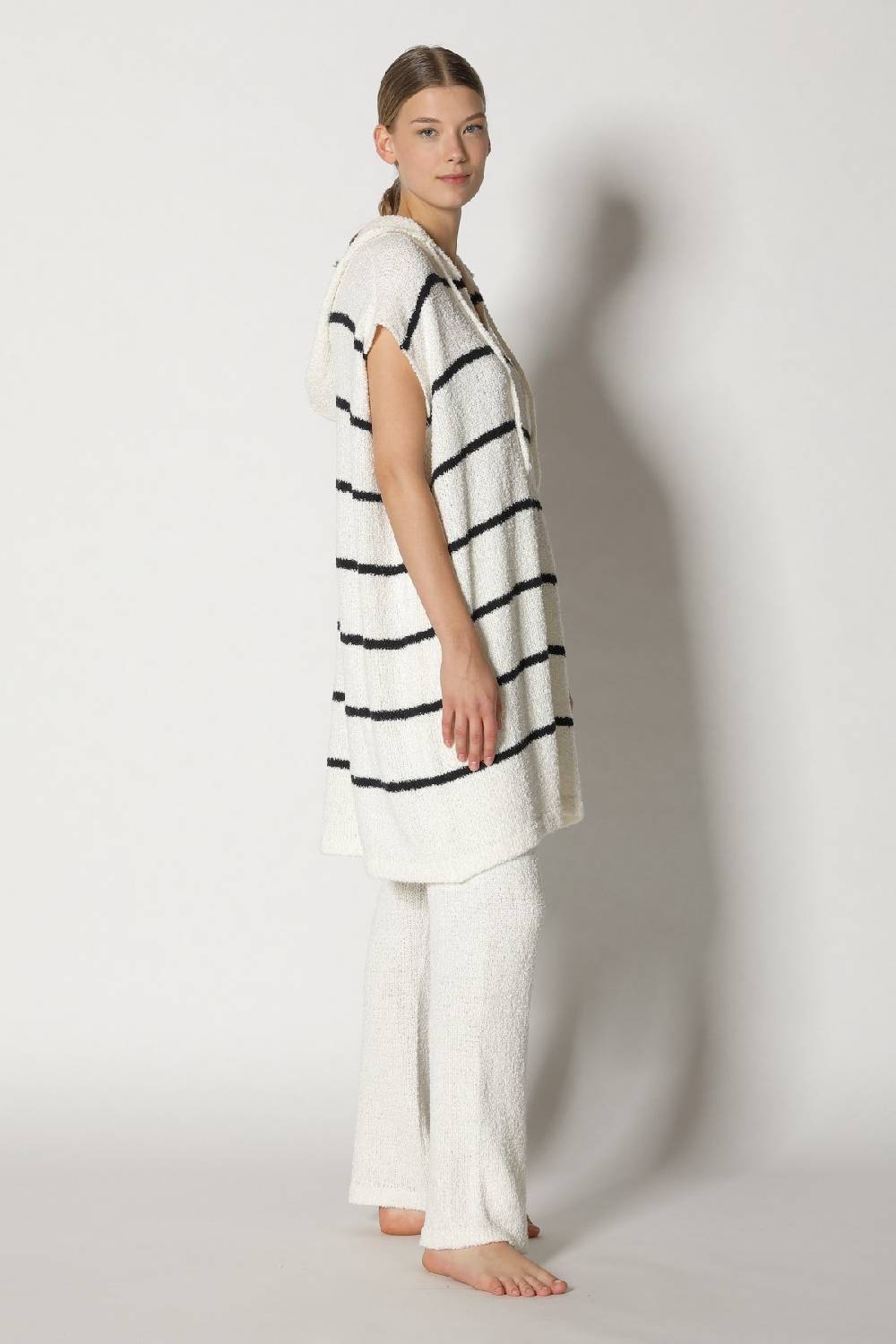 Sminfinity terry tropic stripe tunic hoody + terry tropic pants Sonderangebote