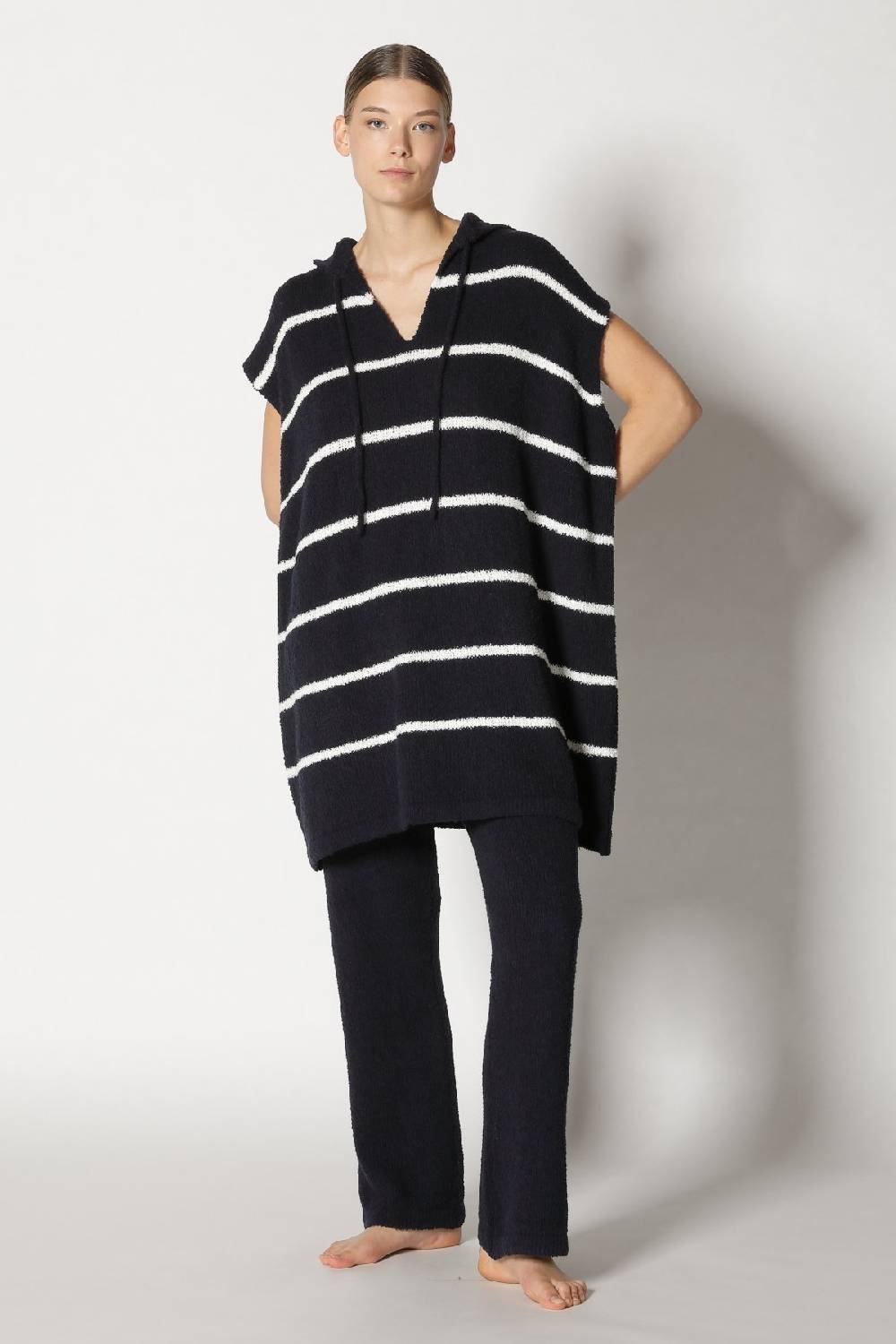 Sminfinity terry tropic stripe tunic hoody + terry tropic pants VIP-Rabatte