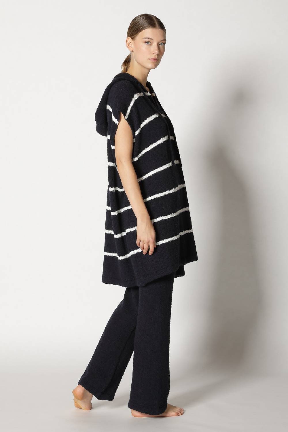 Sminfinity terry tropic stripe tunic hoody + terry tropic pants VIP-Rabatte