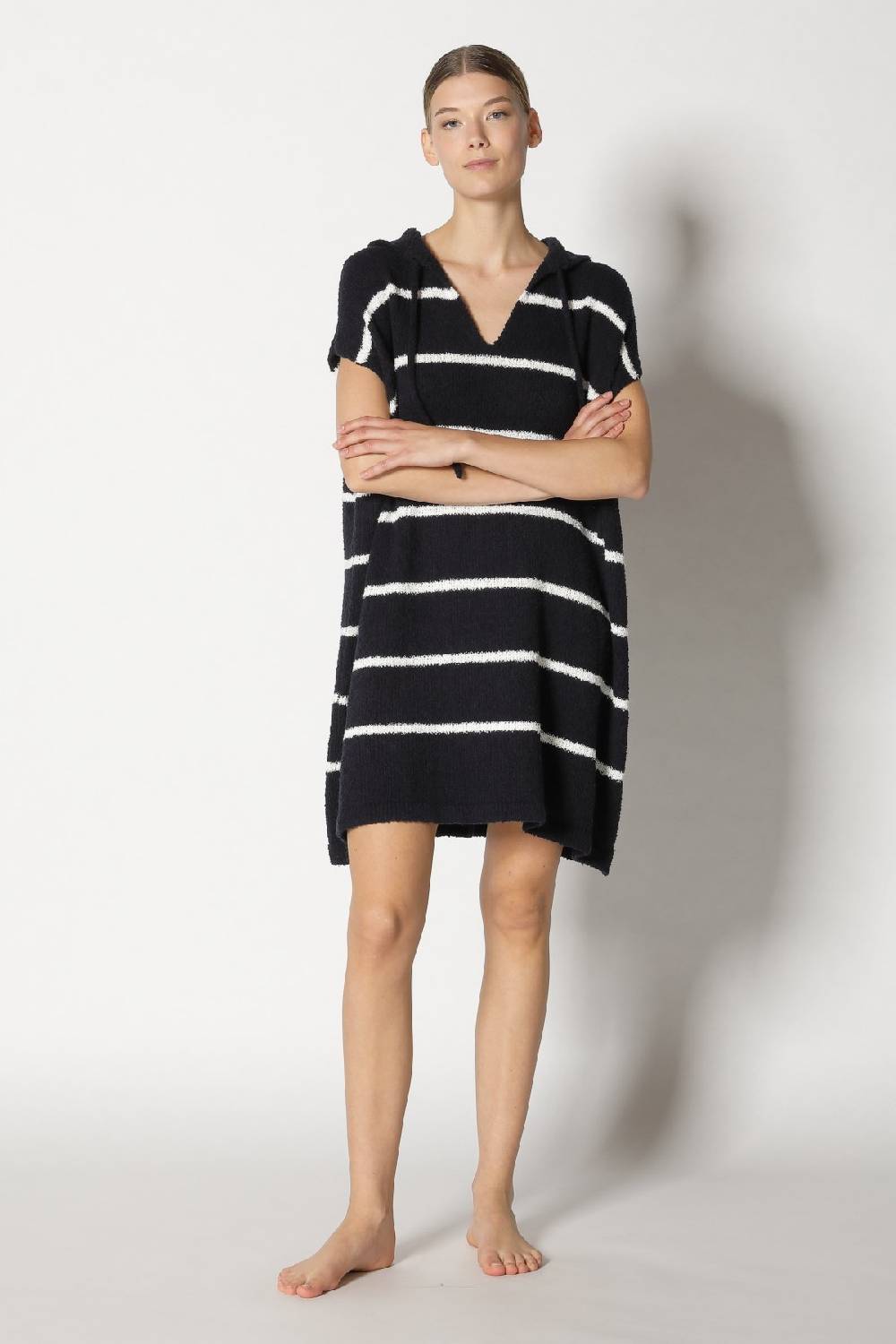 Sminfinity terry tropic stripe tunic hoody Kostenlose Rückgabe