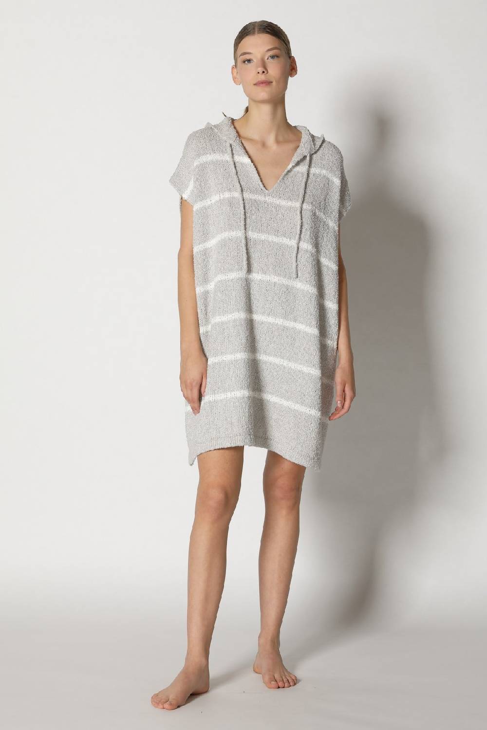 Sminfinity terry tropic stripe tunic hoody Begrenzte Freigabe