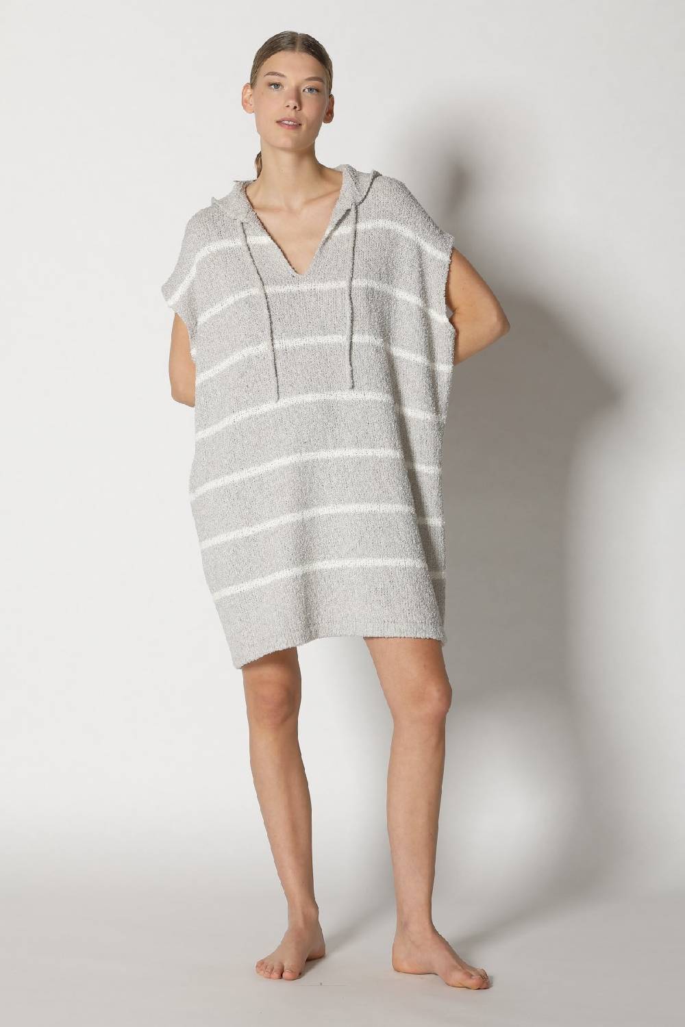 Sminfinity terry tropic stripe tunic hoody Begrenzte Freigabe