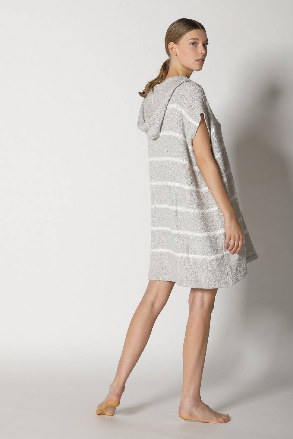 Sminfinity terry tropic stripe tunic hoody Begrenzte Freigabe