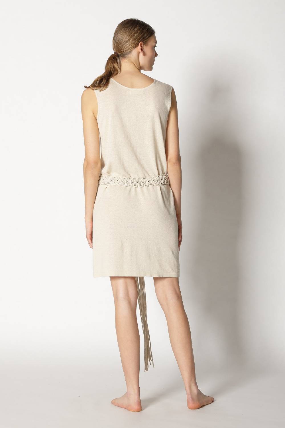 Sminfinity cool easy dress + hang loose knot belt Clearance-Verkauf