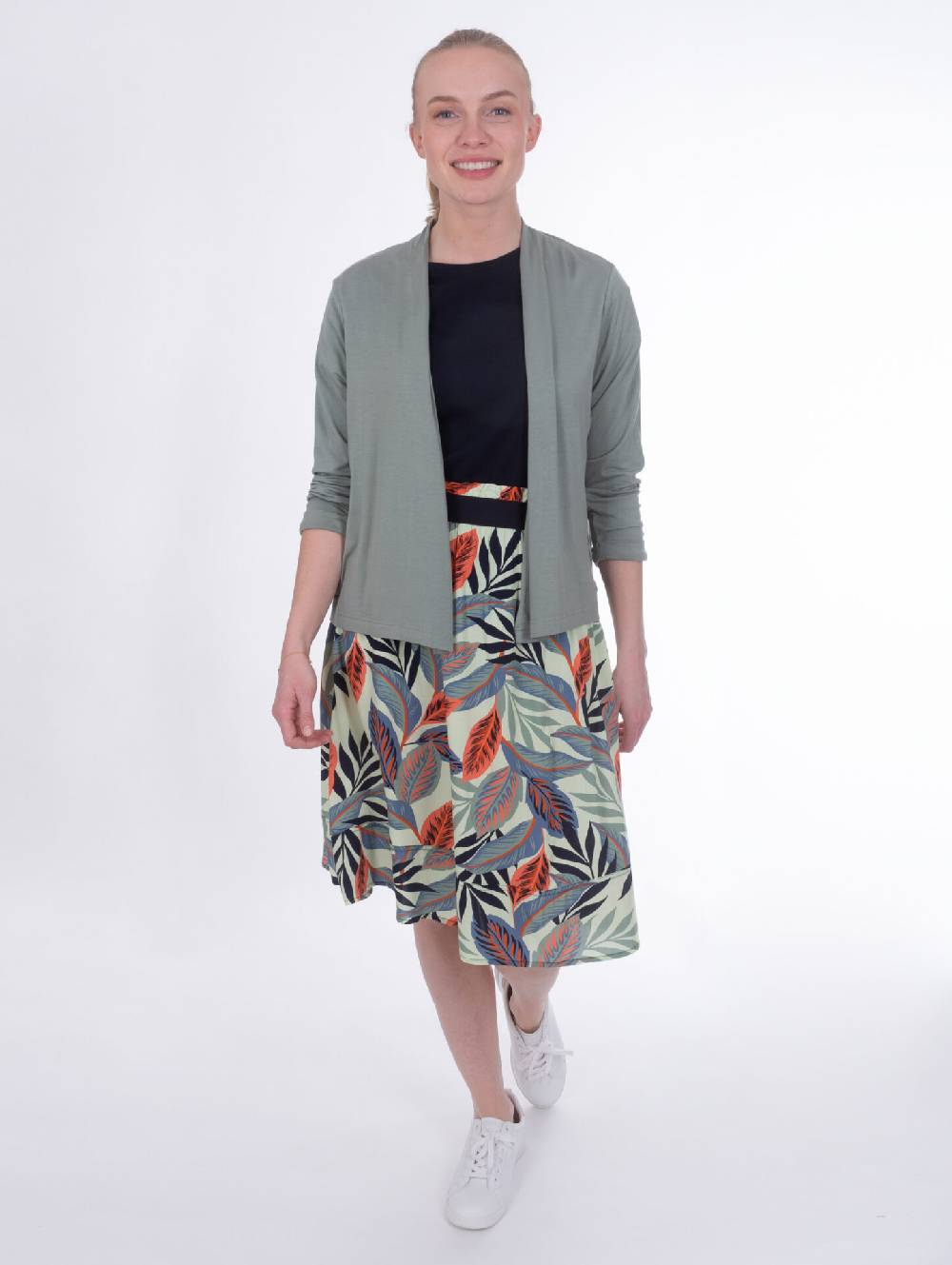 Sonia Originelli Sweatjacke, 3/4 Arm, Schalkragen - Fashion, Damenmode, Herrenmode Letzte 2 Tage