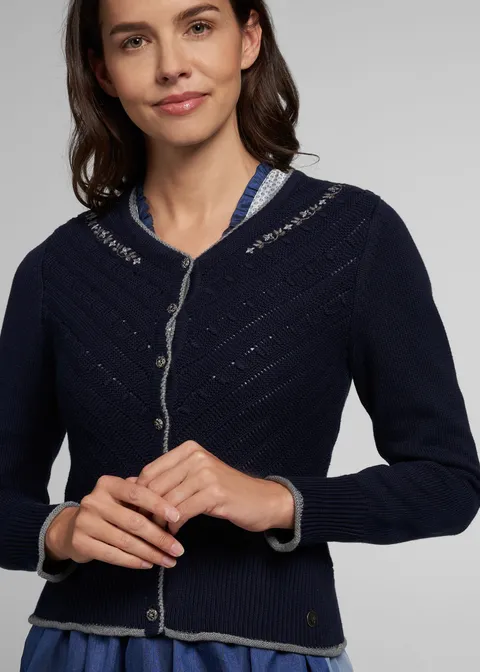 Spieth&Wensky Strickjacke "Abby"Artikelnummer SW-401020-1514-4855 Lagerräumung