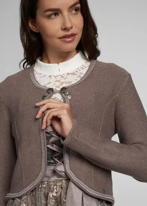 Spieth&Wensky Strickjacke "Alice"Artikelnummer SW-401180-1514-4319 Heißer Verkauf