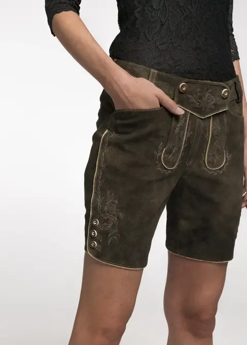 Spieth&Wensky Lederhose "Bonita"Artikelnummer SW-410210-1438-6479 Kostenloser Versand international