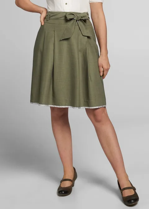 Spieth&Wensky Trachtenrock "Annamirl"Artikelnummer SW-401280-1147-5982 Kostenloser Versand