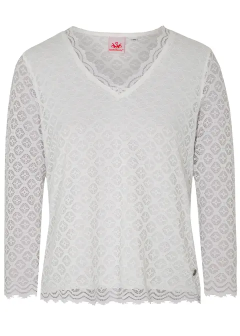 Spieth&Wensky Trachtenbluse "Eva"Artikelnummer SW-431040-1189-4506 Super Sparpreis