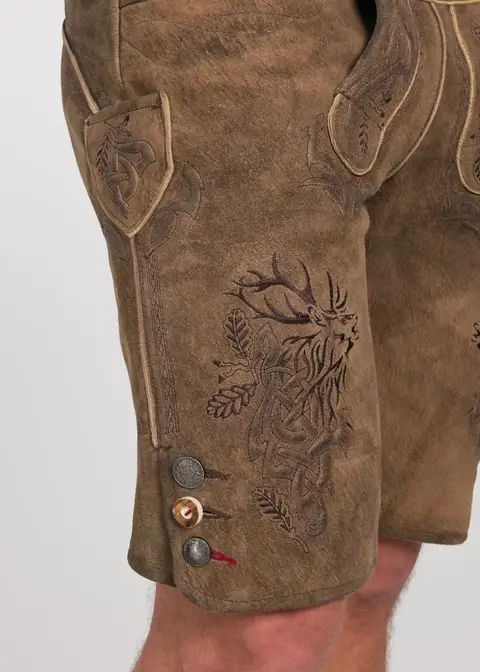 Spieth&Wensky Lederhose "Nercel" 45cmArtikelnummer SW-342015-1487-6160 Schlussverkauf