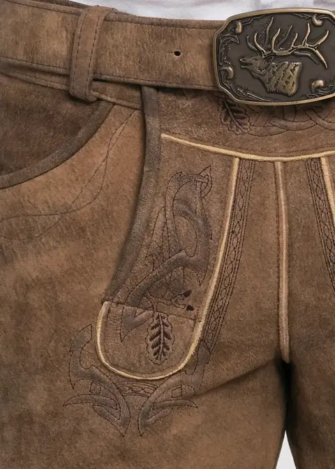 Spieth&Wensky Lederhose "Nercel" 45cmArtikelnummer SW-342015-1487-6160 Schlussverkauf