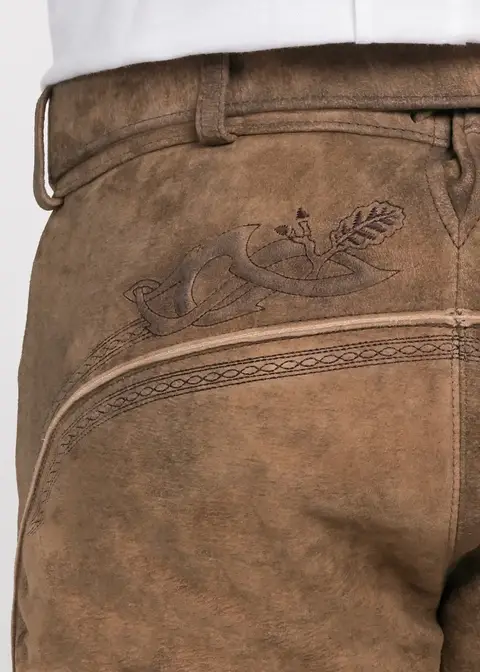Spieth&Wensky Lederhose "Nercel" 45cmArtikelnummer SW-342015-1487-6160 Schlussverkauf