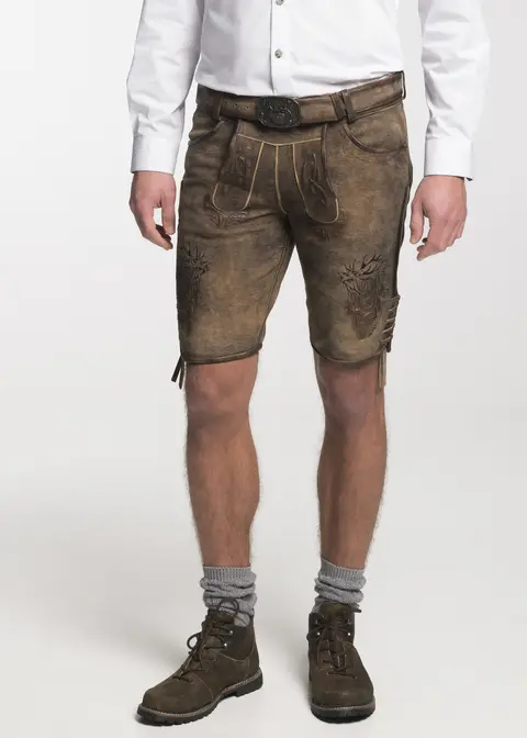 Spieth&Wensky Lederhose "Marc" 45cmArtikelnummer SW-330275-1487-6173 Fabrikverkauf