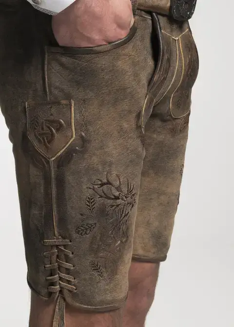 Spieth&Wensky Lederhose "Marc" 45cmArtikelnummer SW-330275-1487-6173 Fabrikverkauf