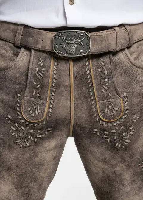 Spieth&Wensky Lederhose "Edmont"Artikelnummer SW-430610-1483-6624 Kostenloser Versand