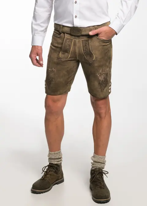 Spieth&Wensky Lederhose "FCB - Enor"Artikelnummer SW-430470-1487-6612 Limitierter Zeitrabatt